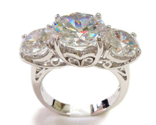 Round CZ ring