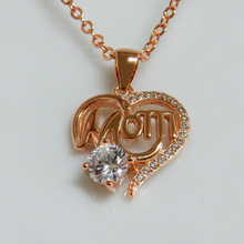 Heart Shaped Mom Pendant