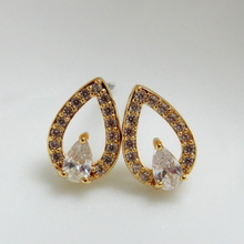 Pear CZ Earrings
