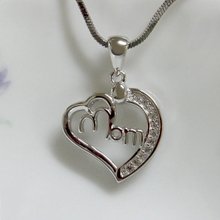 Heart Shaped Mom Pendant
