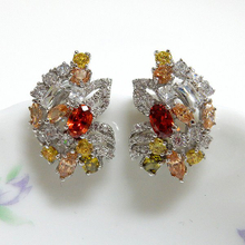 Multicolor Bridal Earrings